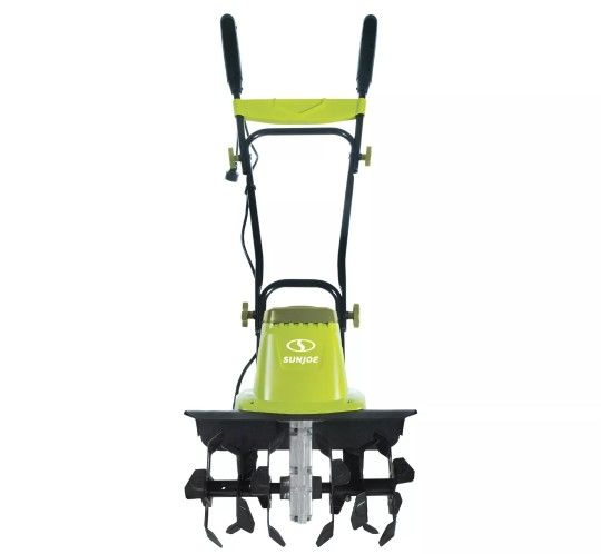 Sun Joe TJ604E Electric Garden Tiller Cultivator | 16-Inch | 13.5 Amp