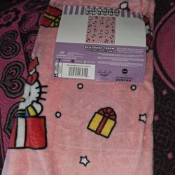 Hello Kitty Christmas Toddler Blanket 