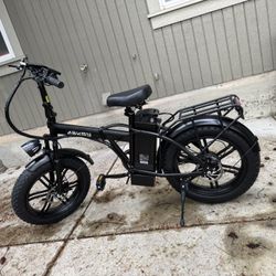 Electric Bike 20”x 4” Wheels 