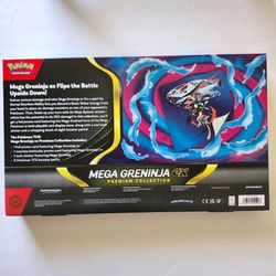 Pokemon Mega Greninja EX Premium Collection 8 packs promo New Sealed