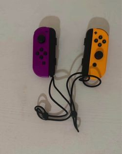 Switch Joycons Purple/Orange