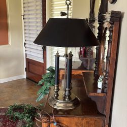 Vintage Solid Brass Table Lamp