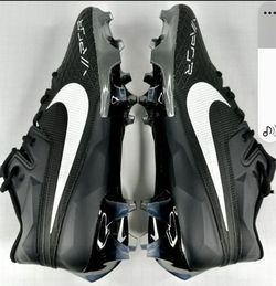 Brand New Nike Vapor Edge Elite 360 2 Black White Football Cleats Sizes 7.5