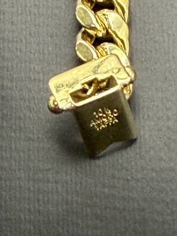 10kt mans yellow gold bracelet