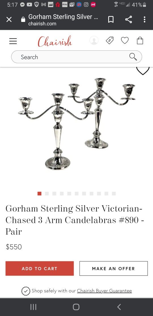Antique Candle Holders. Nice Investment