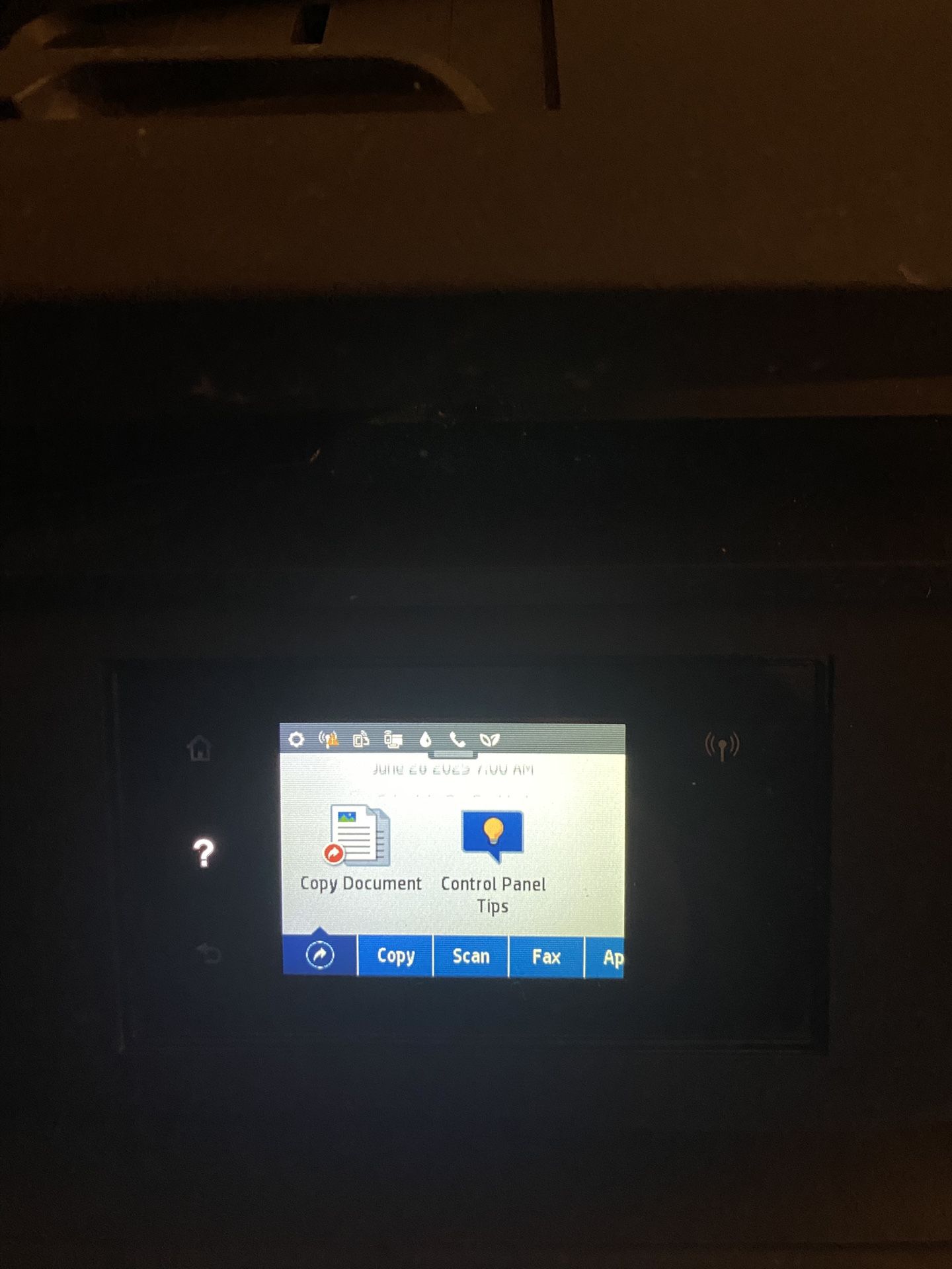 HP Printer, Scanner, Copier, And Fax 