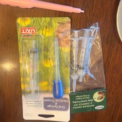 Feeding Droppers, Pill Popper And Pill Cutter