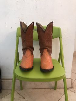 Botas de piel de Avestruz