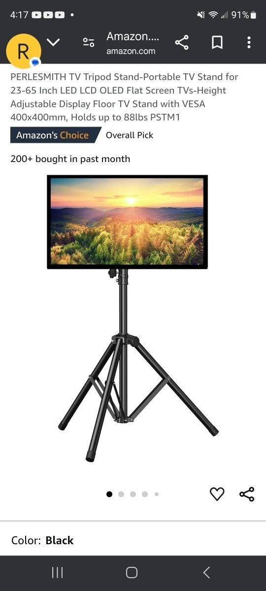 Tripod TV Stand