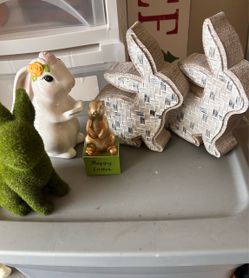 Random Easter bunnys eggs Decor $20 for All