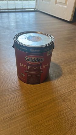 Black Glidden Premium Interior Paint Semi-Gloss Base 3