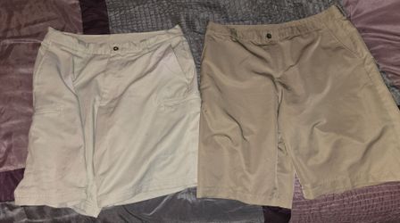 Men's izod & Adidas kackai dress shorts $10 each or $17 both Parma clean smoke free home