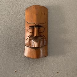 Hand Carved Wall Hanging From Jamaica