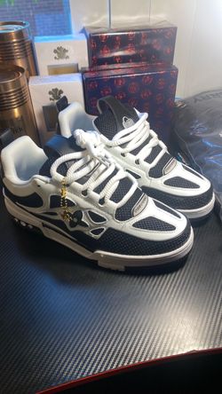 Louis Vuitton Skate Sneakers White Navy