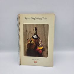 Recipes: The Cooking of Italy Foods of the World by Time Life Books 1968