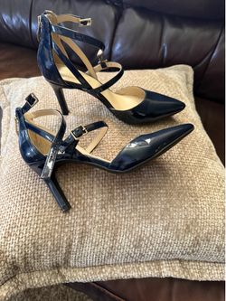 Navy shoes size 7