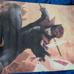 Gambit Fabric Wall Scroll 