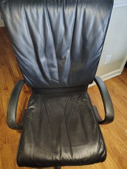 Silla De Oficina Material De Piel