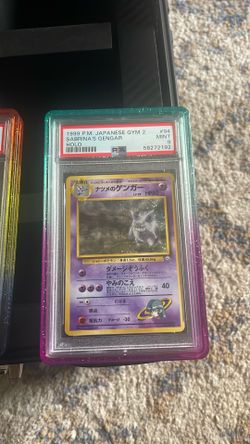 Japanese Sabrina’s Gengar Gym 2 PSA 9 Pokemon Slab