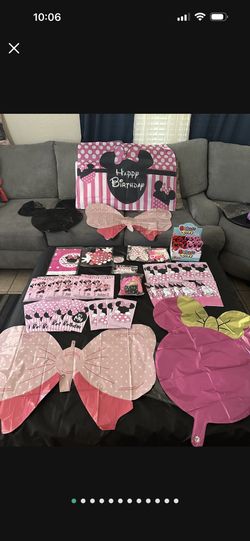 New Minnie Mouse Party Supplies