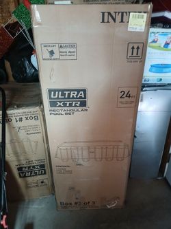 12 '/ 24' / 52" Intex Ultra TXR swimming pool.