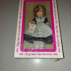 VINTAGE 1982 8" INCH SHIRLEY TEMPLE DOLL IN BOX