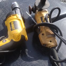 DeWalt Hammer Drill 1)2 Chuck. Grinder