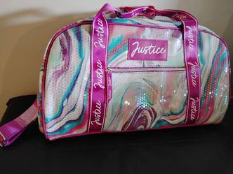 JUSTICE TOTE BAG VERY PRETTY BRAND NEW