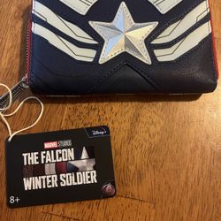 Loungefly Marvel Falcon Captain America Cosplay Wallet