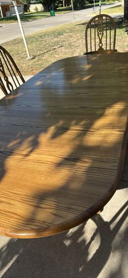 Oakwood Vintage Country Table Seven Piece