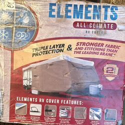 BRAND NEW COVER RV  ELEMENTS $75 CHECK ORIGINAL PRICE PICTURES