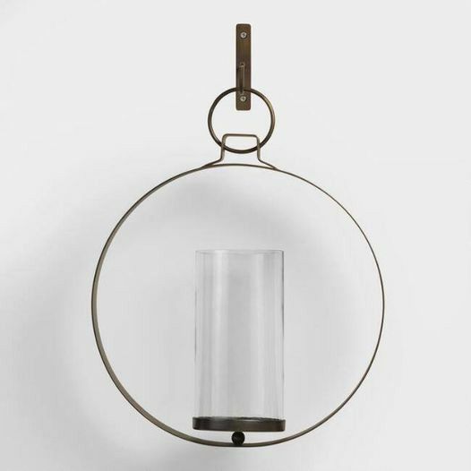 Ethan Bronze Circle Pendant Sconce