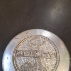 Old Mag Wheel  Center Cap  Shelby. Very Old Only One Qty Man Cave Item. 35th Ave And McDowell Phx 