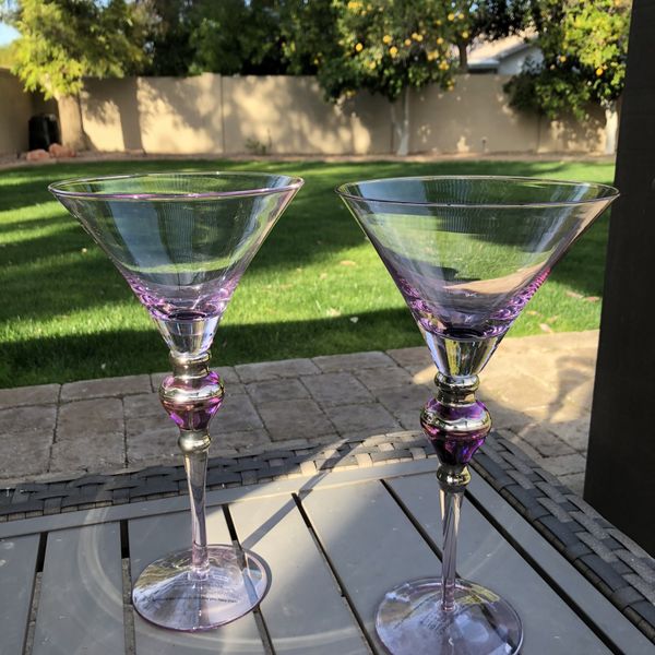Z Gallerie Decorative Martini Glasses Oversized for Sale in Gilbert