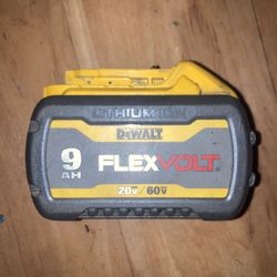 Dewalt 9ah Flex Volt Battery