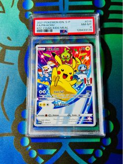 Pikachu kfc indonesian exclusive PSA 8 🔥