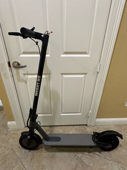 WERHY H9 Electric Scooter, 10" Solid Tire, 500W Powerful Motor Folding E Scooter