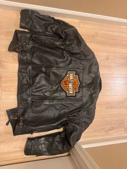leather jacket Harley Davidson