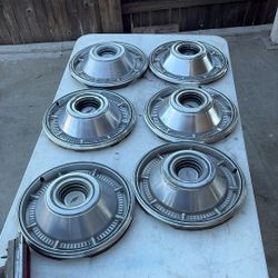 66 impala hubcaps