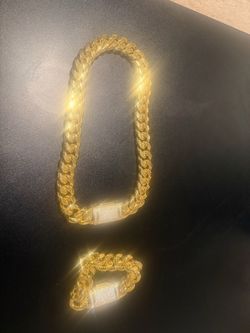 Miami Cuban chain set