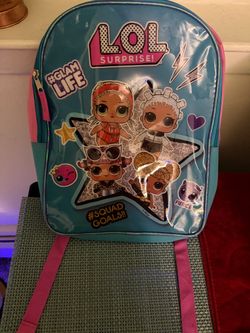 LOL Surprise pink backpack #lol #kids