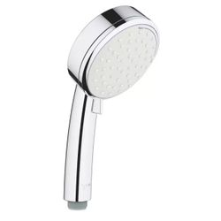 Tempesta 2-Spray 3.9 in. Single Wall Mount Handheld Rain Shower Head in Chrome