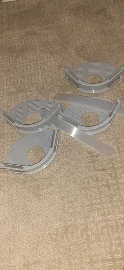 Bed sheets tie down set 4 new