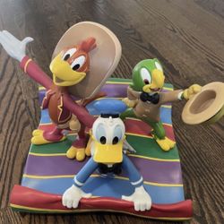 RARE Sold-Out Limited Edition 3 Caballeros Statue Donald Duck from Walt Disney World