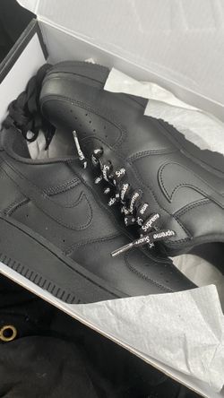 Black Supremes AF1
