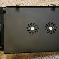 Adjustable Laptop Stand, Collapsible Cooling Computer Holder & Riser for Bed, Couch, Desk