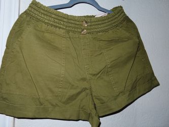Olive Green Shorts