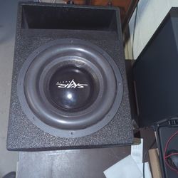 Skar EVL D4 12" In a Qbomb 2cu Net 30hz Tuned Horn Port Box