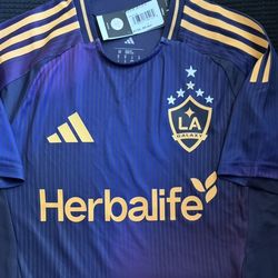 adidas LA Galaxy Away Men's Authentic 25/26 Jersey
