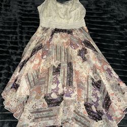 Mid Length Lace Dress